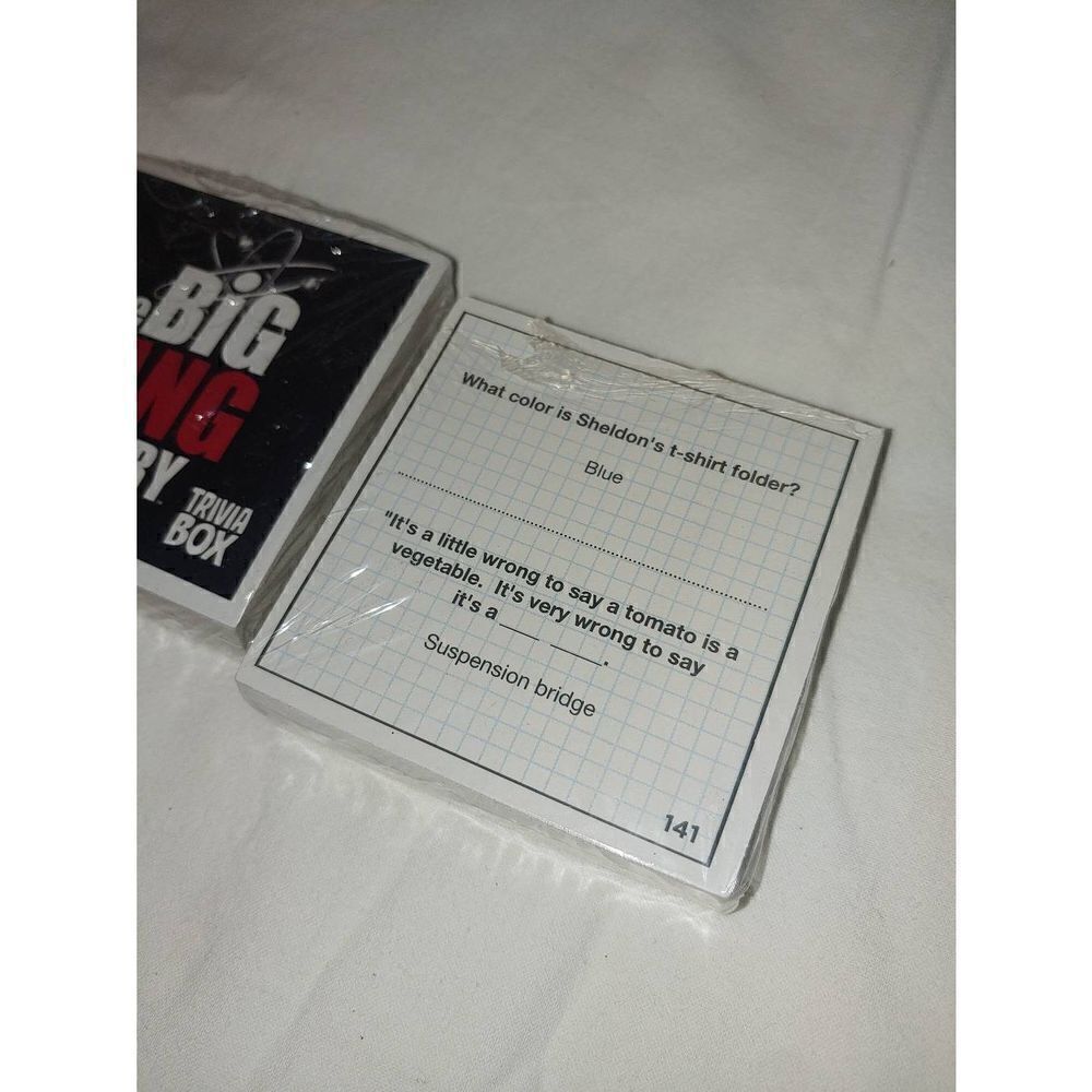 Trivia Box The Big Bang Theory Card Game - Picture 2 of 4
